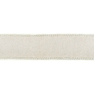 Kravet Trim Luxe Bead Tape Silver
