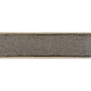 Kravet Trim Luxe Bead Tape Graphite