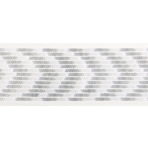 Kravet Trim Chevron Wide Tape Silver T30839.11.0