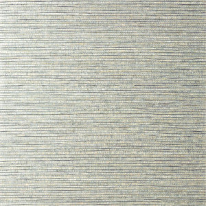 Thibaut Wallpaper Woody Grass Metallic Silver T350