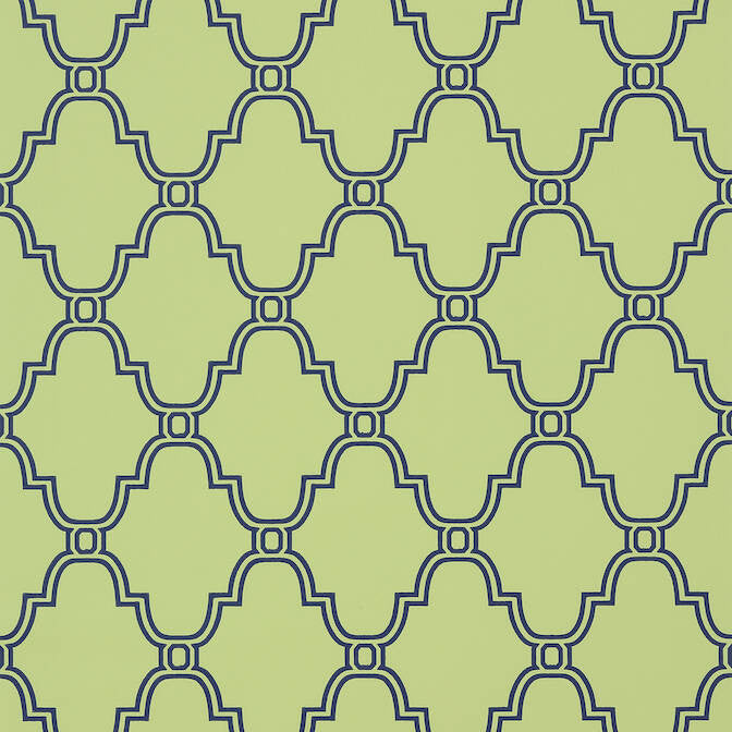 Stanbury Trellis Navy on Green T35116 by Thibaut Wallpaper Thibaut Wallpaper Stanbury Trellis Navy on Green T35116Wallpaper Graphic Resource Wallpaper U.S.A. </p><p>Repeat: V: 25.25 27 - Fabric Carolina -