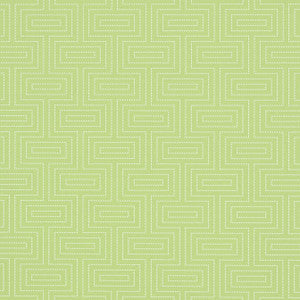 Thibaut Wallpaper Broadway Green T35159