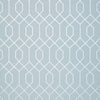 Thibaut Wallpaper La Farge Metallic Silver on Blue T35201