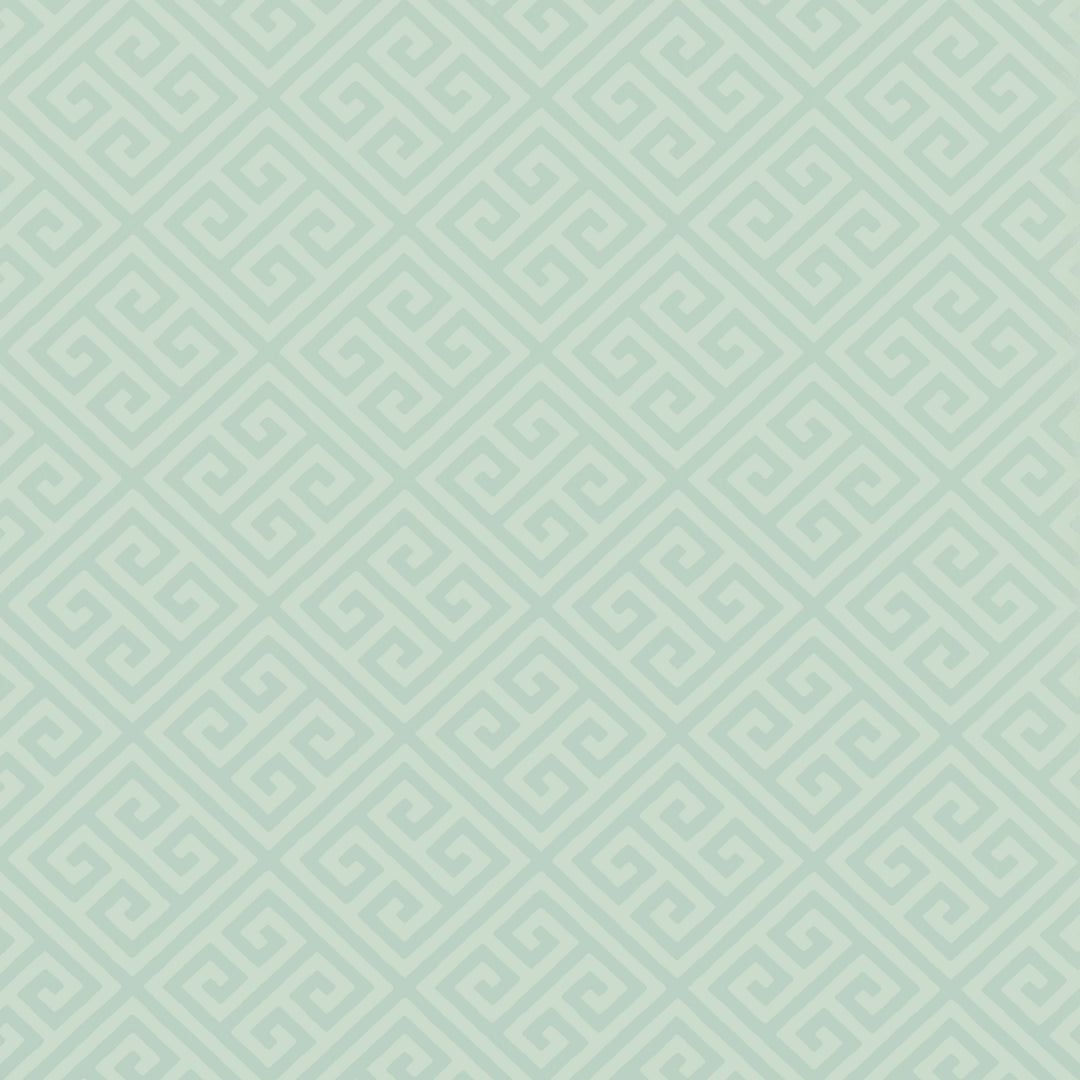 Thibaut Wallpaper MAZE - Aqua