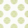 Thibaut Wallpaper HALIE CIRCLE - Green