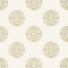Thibaut Wallpaper HALIE CIRCLE - Beige