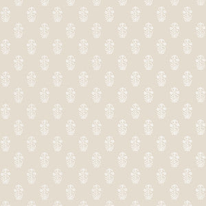 Thibaut Wallpaper Corwin White on Natural T36405