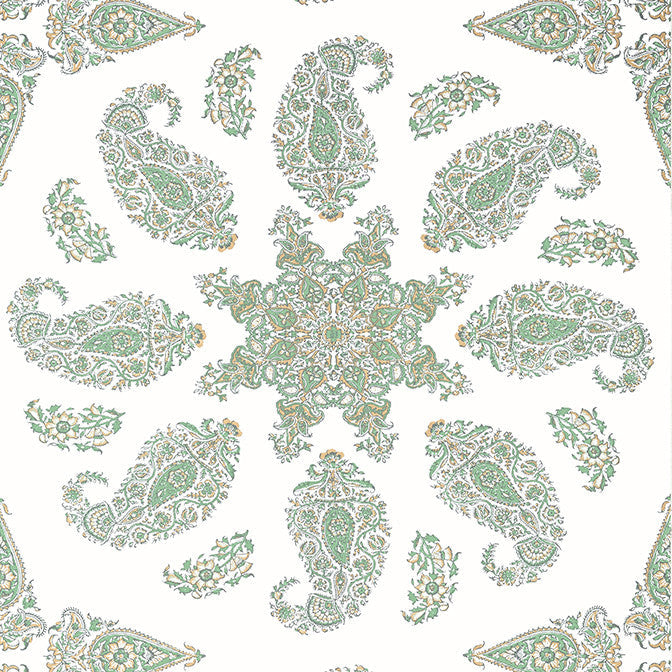 East India Green and White T36442 by Thibaut Wallpaper Thibaut Wallpaper East India Green and White T36442Wallpaper Indienne Non Woven Wallpaper UNITED STATES </p><p>Repeat: V: 25.25 27 - Fabric Carolina -