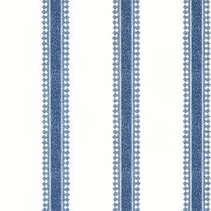 Thibaut Wallpaper Cambridge Stripe Blue T36467