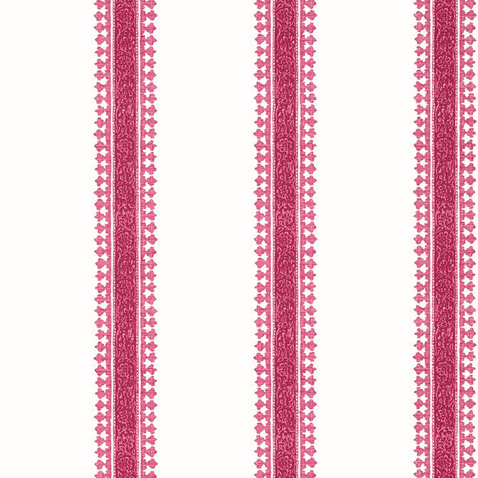 Cambridge Stripe Raspberry T36469 by Thibaut Wallpaper Thibaut Wallpaper Cambridge Stripe Raspberry T36469Wallpaper Indienne Non Woven Wallpaper UNITED STATES </p><p>Repeat: V: - 27 - Fabric Carolina -