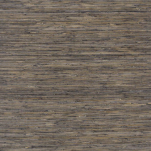 Thibaut Wallpaper Bamboo Weave Charcoal T3687