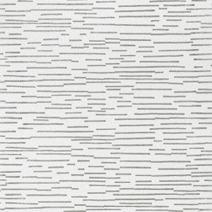 Thibaut Wallpaper Sierra Metallic Silver on White T4004