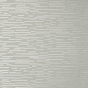 Thibaut Wallpaper Sierra Metallic Silver on Charcoal T4008