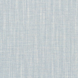 Thibaut Wallpaper Baldwin Herringbone Blue T4062