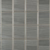 Thibaut Wallpaper Wood Panel Charcoal and Metallic Gold T41001