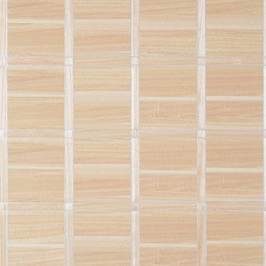 Thibaut Wallpaper Wood Panel Natural and Metallic Silver T41002