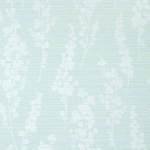 Thibaut Wallpaper Spring Blooms Soft Green and Blue T41051