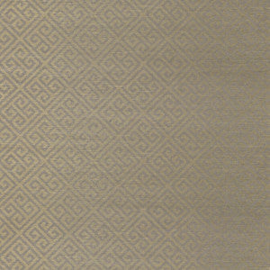 Thibaut Wallpaper Maze Grasscloth Metallic Gold on Grey T41200