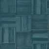 Thibaut Wallpaper Hayworth Turquoise and Blue T422