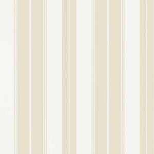 Thibaut Wallpaper Norfolk Stripe Beige T44039