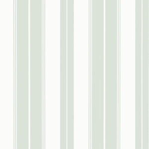 Thibaut Wallpaper Norfolk Stripe Willow T44042