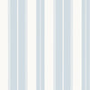 Thibaut Wallpaper Norfolk Stripe Light Blue T44044