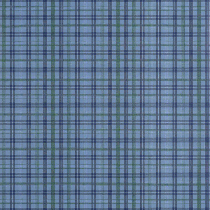 Huntley Plaid Navy T44051 by Thibaut Wallpaper Thibaut Wallpaper Huntley Plaid Navy T44051Wallpaper STRIPES & CHECKS RESOURCE Non Woven Wallpaper U.S.A </p><p>Repeat: H: , V: 2.25   (5.71  cm) 27  in  (68.58  cm) - Fabric Carolina -