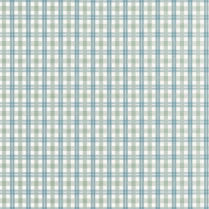 Huntley Plaid Peacock Blue and Green T44055 by Thibaut Wallpaper Thibaut Wallpaper Huntley Plaid Peacock Blue and Green T44055Wallpaper STRIPES & CHECKS RESOURCE Non Woven Wallpaper U.S.A </p><p>Repeat: H: , V: 2.25   (5.71  cm) 27  in  (68.58  cm) - Fabric Carolina -