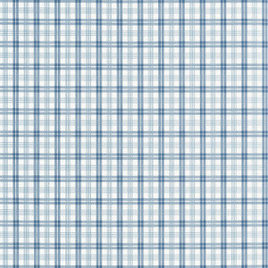 Thibaut Wallpaper Huntley Plaid Blue T44056
