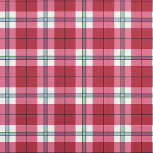 Thibaut Wallpaper Douglas Plaid Red T44070