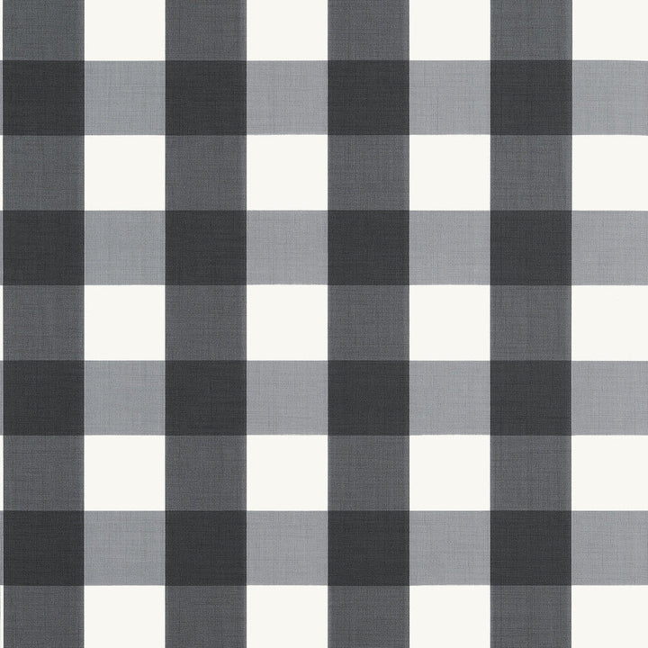 Buffalo Check Black T44076 by Thibaut Wallpaper Thibaut Wallpaper Buffalo Check Black T44076Wallpaper STRIPES & CHECKS RESOURCE Non-Woven Vinyl Wallpaper U.S.A </p><p>Repeat: H: , V: 6.25   (15.88  cm) 27  in  (68.58  cm) - Fabric Carolina -