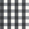 Thibaut Wallpaper Buffalo Check Black T44076