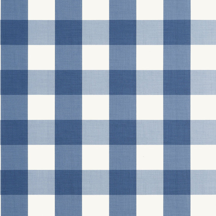 Buffalo Check Navy T44077 by Thibaut Wallpaper Thibaut Wallpaper Buffalo Check Navy T44077Wallpaper STRIPES & CHECKS RESOURCE Non-Woven Vinyl Wallpaper U.S.A </p><p>Repeat: H: , V: 6.25   (15.88  cm) 27  in  (68.58  cm) - Fabric Carolina -