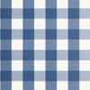 Thibaut Wallpaper Buffalo Check Navy T44077