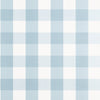 Thibaut Wallpaper Buffalo Check Spa Blue T44080