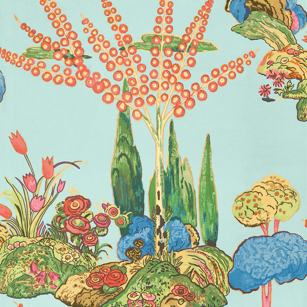 Orleans Turquoise T45030 by Thibaut Wallpaper Thibaut Wallpaper Orleans Turquoise T45030Wallpaper WANDERLUST Non Woven Wallpaper U.S.A </p><p>Repeat: H: , V: 30   (76.20  cm) 27  in  (68.58  cm) - Fabric Carolina -