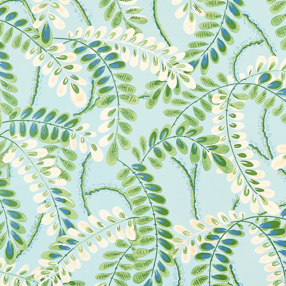 Augusta Turquoise T45040 by Thibaut Wallpaper Thibaut Wallpaper Augusta Turquoise T45040Wallpaper WANDERLUST Non Woven Wallpaper U.S.A </p><p>Repeat: H: , V: 38   (96.52  cm) 27  in  (68.58  cm) - Fabric Carolina -