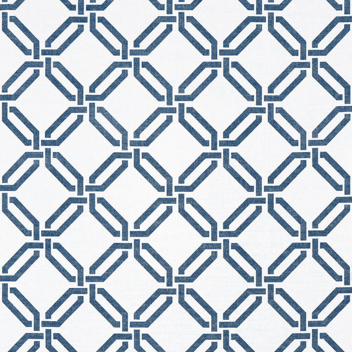 Miramar Way Navy T45052 by Thibaut Wallpaper Thibaut Wallpaper Miramar Way Navy T45052Wallpaper WANDERLUST Paperweave U.S.A </p><p>Repeat: H: , V: 9   (22.86  cm) 36  in  (91.44  cm) - Fabric Carolina -
