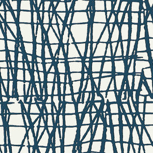 Thibaut Wallpaper Mori Navy T454