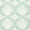 Thibaut Wallpaper JULIE DAMASK - Aqua