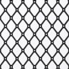 Thibaut Wallpaper INGRID - Black on White