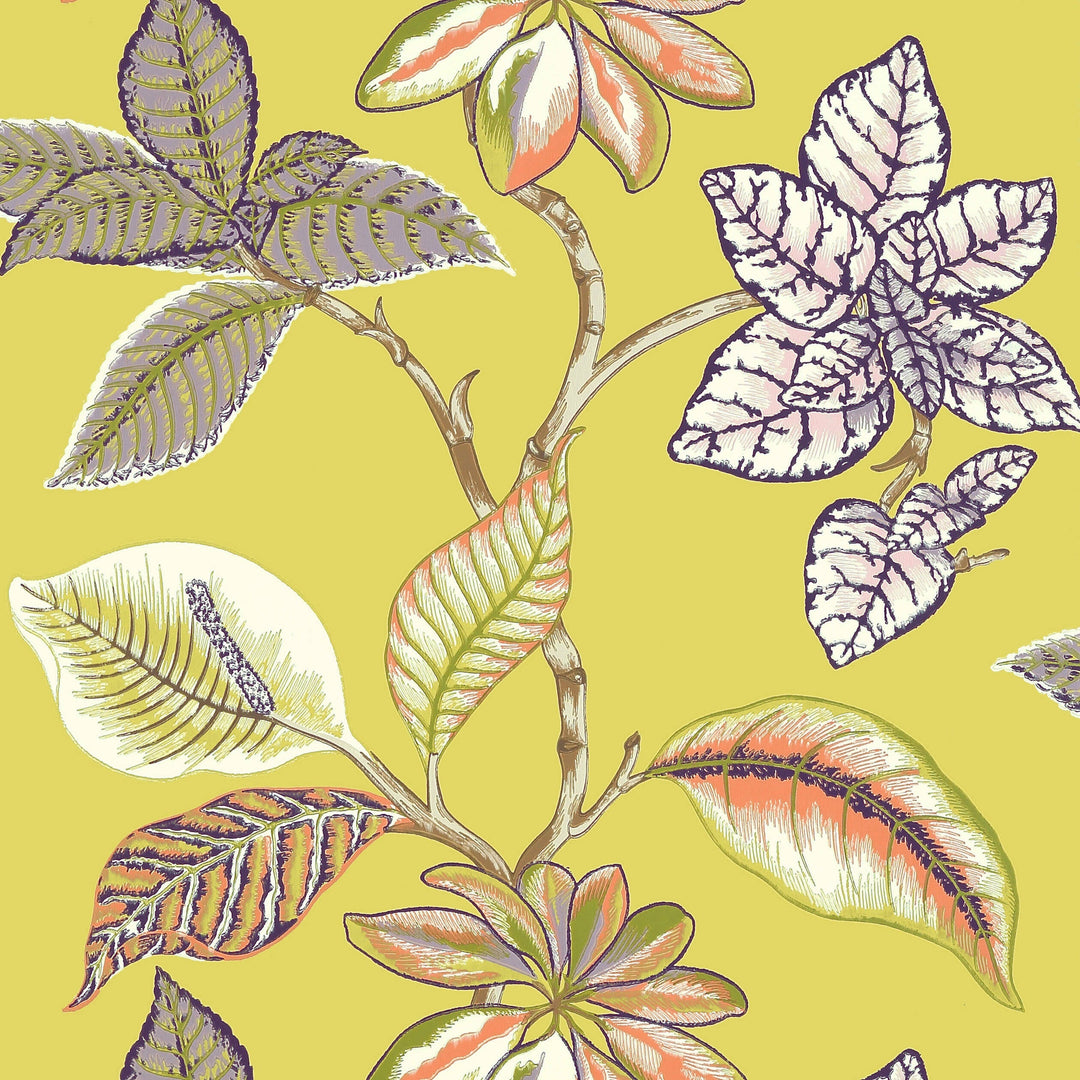 Thibaut Wallpaper LUCALA - Citron