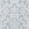 Thibaut Wallpaper HARVARD DAMASK - Silver Grey