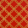 Thibaut Wallpaper LINKS - Red