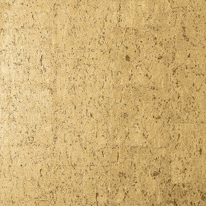 Thibaut Wallpaper Cork Metallic Gold T7046
