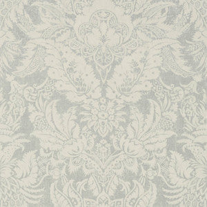 Thibaut Wallpaper Chardonnet Damask Grey T72582