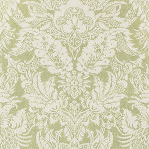 Thibaut Wallpaper Chardonnet Damask Spring Green T72587