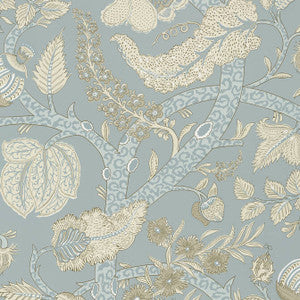 Thibaut Wallpaper Macbeth Aqua T72623