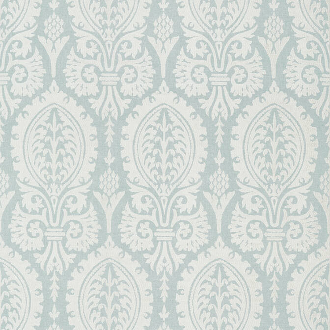 Sir Thomas Aqua T72625 by Thibaut Wallpaper Thibaut Wallpaper Sir Thomas Aqua T72625Wallpaper Chestnut Hill Wallpaper U.S.A. </p><p>Repeat: V: 25.25 27 - Fabric Carolina -