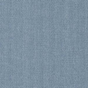 Thibaut Wallpaper Roscoe Herringbone Slate Blue T72626